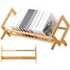 Generico Libreria Da Tavolo - Scaffale Per Libri In Legno Per Scrivania Archiviazione - Libreria Da Tavolo Per Esposizione | Per Riviste Documenti Camera Da Ufficio Dormitorio Aula Biblioteca Scuola