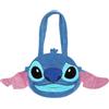 Bioworld Lilo & Stitch - Borsa tote in peluche 3D con manico a goccia, Multicolore, OSFA