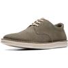 Clarks Forge Vibe Mens Casual Lace Up Shoes 40 EU Olive Suede