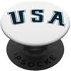 USA United States Retro Vintage USA Stati Uniti retrò vintage PopSockets PopGrip Adesivo