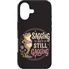 Frog Aging Humor Custodia per iPhone 17 Sagging Ma Ancora Bavaglio Divertente Rana Umorismo Retrò