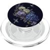 Hummingbird Apparel For Kids and Adults Giardino botanico floreale lilla ortensia colibrì PopSockets PopGrip per MagSafe