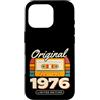 Vintage Birthday Collection Custodia per iPhone 16 Pro Originale 1976 Vintage Cassette Birthday Edition