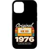 Vintage Birthday Collection Custodia per iPhone 12/12 Pro Originale 1976 Vintage Cassette Birthday Edition