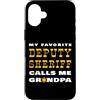 Funny Smart Deputy Sheriff Gift Ideas Custodia per iPhone 16 Plus Il mio vice sceriffo preferito mi chiama nonno orgoglioso