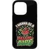 Cute Fruit Cartoon Joke for Food Lovers Custodia per iPhone 13 Pro Divertente cibo gioco di parole anguria melonaire amante dei soldi