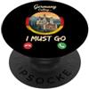 Germany Calling I Must Go Tees Co Germania Chiama I Must Go PopSockets PopGrip Adesivo