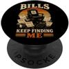 Vault & Co Studios Le Bollette Mi Trovano Sempre PopSockets PopGrip Adesivo