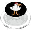 Rude Birds Middle Finger Flip Off Gabbiano, Umorismo adulto, Gesto divertente Flip Off PopSockets PopGrip per MagSafe
