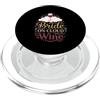 Bridal Wine Lover Designs Bride On Cloud Wine Addio al nubilato Amante del vino PopSockets PopGrip per MagSafe