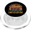 Vintage June 1996 30th Birthday Shirt Wo (SUL RETRO) Retro Vintage giugno 1996 30-Year-Old 30th Birthday PopSockets PopGrip per MagSafe