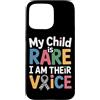 Rare Disease Warrior Gifts for Women and Custodia per iPhone 15 Pro Max Mese di sensibilizzazione sulle malattie rare Zebra febbraio Malattia rara