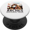 Arches National Park Utah USA Outdoor Vi Parco nazionale degli Arches PopSockets PopGrip Adesivo