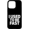 Retro Humor For Runner Athlete Comedy Custodia per iPhone 15 Pro Max Divertente Detto Usato Sarcastico Sarcasmo Umoristico