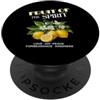 Fruit Of The Spirit Pretty Lemons Sapphi Frutto dello Spirito Bibbia Cristiana Verse Pretty Lemons PopSockets PopGrip Adesivo