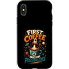Zephyr Catalyst Studios Custodia per iPhone X/XS Prima Caffe Poi Possibilita Maglietta