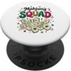 Mahjong Lover Queen Club Designs Mahjong Giocatore Piastrelle Gioco Cinese Mahjong Squad PopSockets PopGrip Adesivo