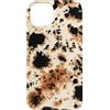 generic Custodia per iPhone 15 Plus Motivo animale tartarugato con stampa mucca marrone