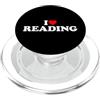 Funny Reading And Books Designs I Love Reading PopSockets PopGrip per MagSafe