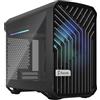 Fractal Design Torrent Nano RGB Black Computer Case TG Tempered Glass Light Tint