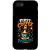 Zephyr Catalyst Studios Custodia per iPhone SE (2020) / 7/8 Prima Caffe Poi Possibilita Maglietta