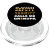 Funny Smart Deputy Sheriff Gift Ideas Il mio vice sceriffo preferito mi chiama nonno orgoglioso PopSockets PopGrip per MagSafe