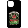 Cute Fruit Cartoon Joke for Food Lovers Custodia per iPhone 13 Divertente cibo gioco di parole anguria melonaire amante dei soldi