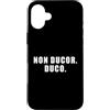 The Way of the Warrior Custodia per iPhone 16 Plus Non Ducor. Duco. Frase latina che significa Non sono Led. Io conduco