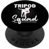 The Best Dog Designs Tripod Squad - Adozione di cuccioli di cane amputato a tre zampe PopSockets PopGrip Adesivo