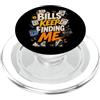 Vortex Hustle Labs Le Bollette Mi Trovano Sempre - Design Divertente PopSockets PopGrip per MagSafe