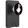 Rude Birds Middle Finger Flip Off Gabbiano, Umorismo adulto, Gesto divertente Flip Off PopSockets PopWallet per MagSafe