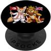 British UK English Tunisian Roots Bandiera britannico-tunisina Regno Unito Tunisia Radici PopSockets PopGrip Adesivo