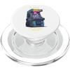 A Look into the Future Designs Uno sguardo al futuro della slot machine Cyber Sci-fi Design PopSockets PopGrip per MagSafe