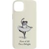 The Delightful Frog Ballet Custodia per iPhone 14 Plus Prima di tutto I'm a Delight Funny Frog Ballerina