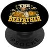 Funny Beekeeping Designs Beefather Apiary Worker Divertente Apiary Worker PopSockets PopGrip Adesivo