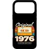 Vintage Birthday Collection Custodia per iPhone 17 Pro Max Originale 1976 Vintage Cassette Birthday Edition