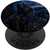 Doggies Unlimited Scottish Terrier Cane Van Gogh Notte Stellata PopSockets PopGrip Adesivo
