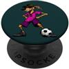 Soccer Animals Australian Shepherd Calcio/Calciatore Australian Shepher PopSockets PopGrip Adesivo