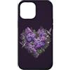 Hummingbird Apparel For Kids and Adults Custodia per iPhone 12 Pro Max Giardino botanico floreale di ortensia lilla colibrì