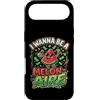 Cute Fruit Cartoon Joke for Food Lovers Custodia per iPhone Air Divertente cibo gioco di parole anguria melonaire amante dei soldi