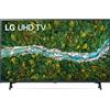 LG 43UP77006LB Smart TV LED 4K Ultra HD 43" 2021 con Processore Quad Core 4K, Wi-Fi, webOS 6.0, FILMMAKER MODE, Game Optimizer, Google Assistant e Alexa Integrati, Telecomando Puntatore