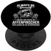 Fun Affenpinscher Dogs Cool Affenpinsche Sii un cane Affenpinscher Funny Affenpinscher PopSockets PopGrip Adesivo