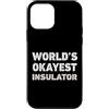 Funny Insulator outfits Custodia per iPhone 12 mini Isolante divertente isolante più buono del mondo