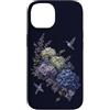 Hummingbird Apparel For Kids and Adults Custodia per iPhone 14 Giardino botanico floreale lilla ortensia colibrì