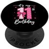 Myassil Fiocco divertente per festa di compleanno con scritta It's My 11th Birthday (lingua italiana non garantita) PopSockets PopGrip Adesivo