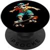 Freestyle Animals Australian Shepherd Skateboard - Cane PopSockets PopGrip Adesivo