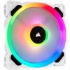Corsair LL120 120mm-RGB-LED-PWM Ventola Bianco ad alto flusso d'aria