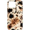 generic Custodia per iPhone 16 Pro Max Motivo animale tartarugato con stampa mucca marrone
