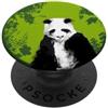 panda cro design panda orso clima ambiente save the world depressione triste PopSockets PopGrip Adesivo