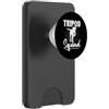 The Best Dog Designs Tripod Squad - Adozione di cuccioli di cane amputato a tre zampe PopSockets PopWallet per MagSafe